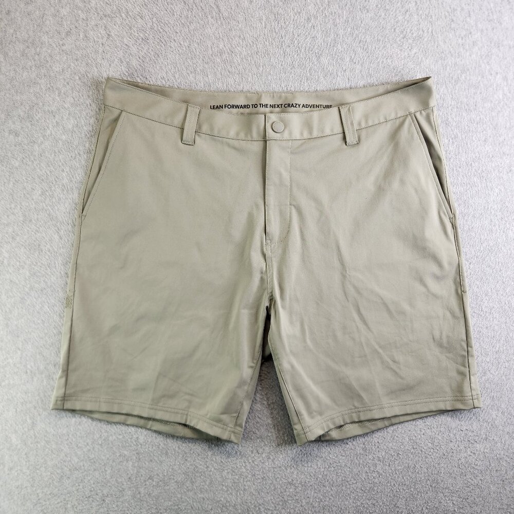 Rhone Shorts Mens 38 Gray 9" Inseam Commuter Short Golf Travel Commute